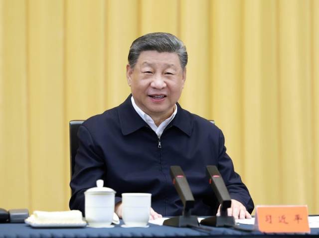 △2025年4月30日，习近平总书记在上海主持召开部分省区市“十五五”时期经济社会发展座谈会并发表重要讲话。