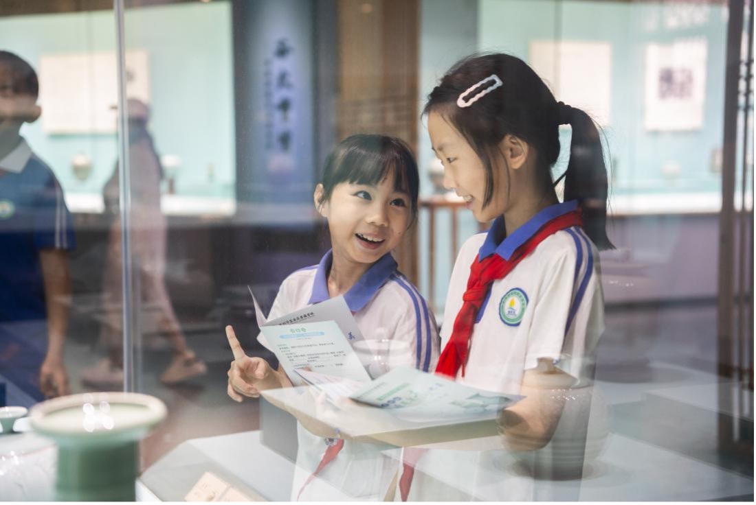 “每周半天计划”校外课!孝德学子把博物馆变成沉浸式课堂-宝安湾