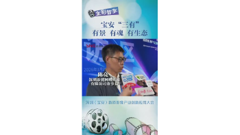 湾视频丨陈亮 ：宝安“三有”有景 有魂 有生态