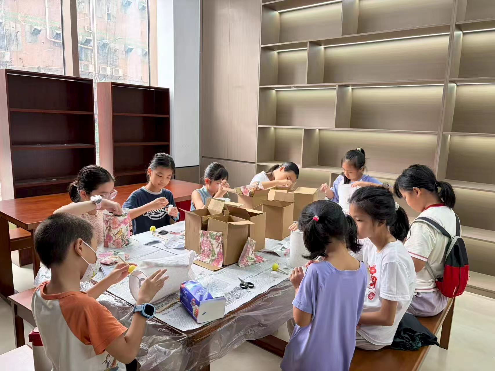 福永凤凰社区开展儿童青少年人际交往小组活动