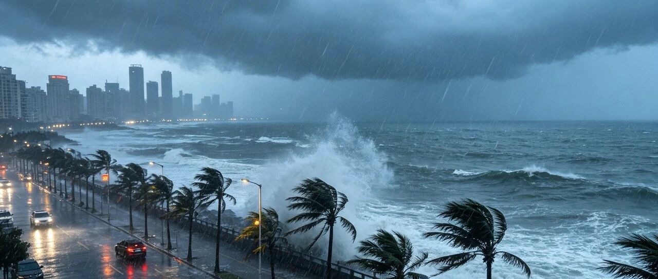 台风“红霞”预计在潮州到深圳沿海登陆