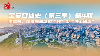 宝安口述史（第三季）丨李德家：在荒凉鱼塘边，“种”出“海上田园”