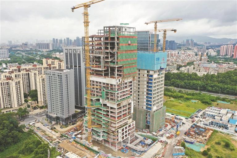 龙华区北部重要片区湖西产业园“垂直总部”集群加速成型