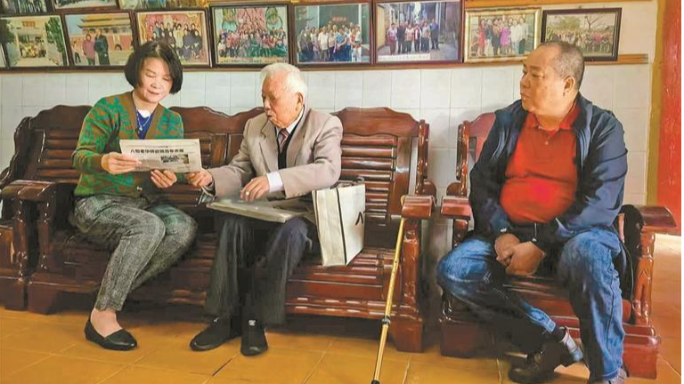 九旬侨领向家乡捐赠一批珍贵史料