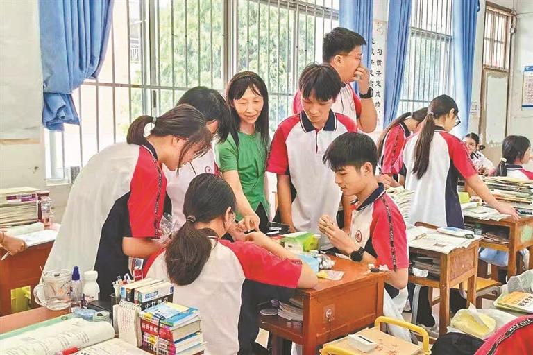 光明区“组团式”教育帮扶持续激活广西田阳教育内生动力