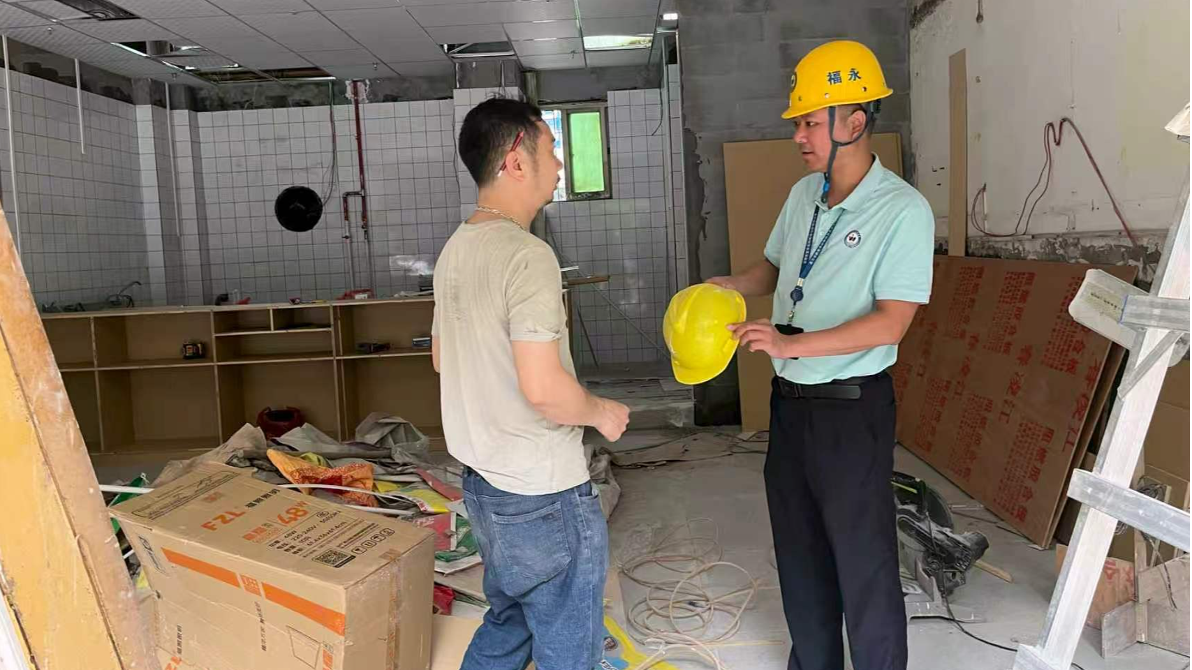 严把安全关口！福永网格员开展清明节专项巡查行动