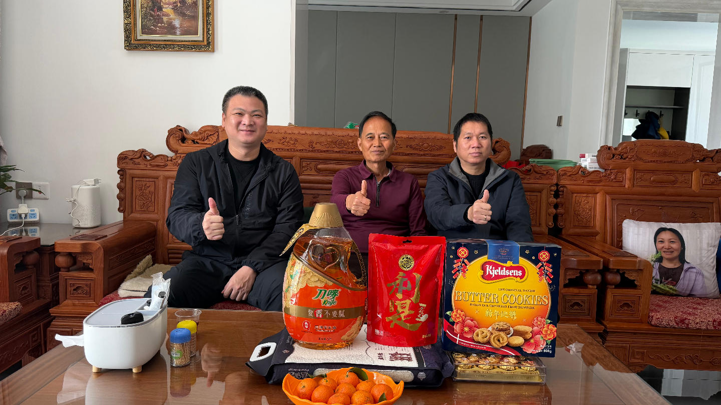 福海塘尾开展慰问老兵活动