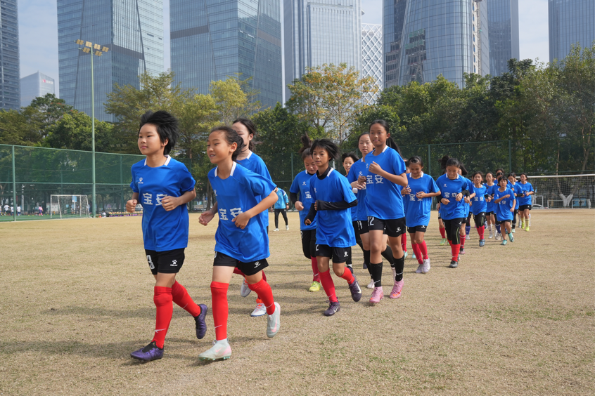 宝安区校园足球“满天星”训练营2026年冬令营开营