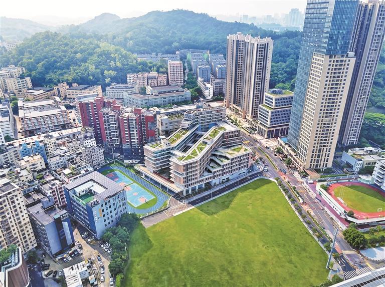 宝安5所高颜值新校园秋季交付！宝安区建筑工务署以高品质校园建设书写民生答卷