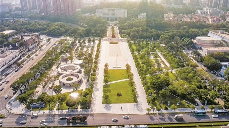 182座公园让龙华市民“推窗见绿 出门入园”