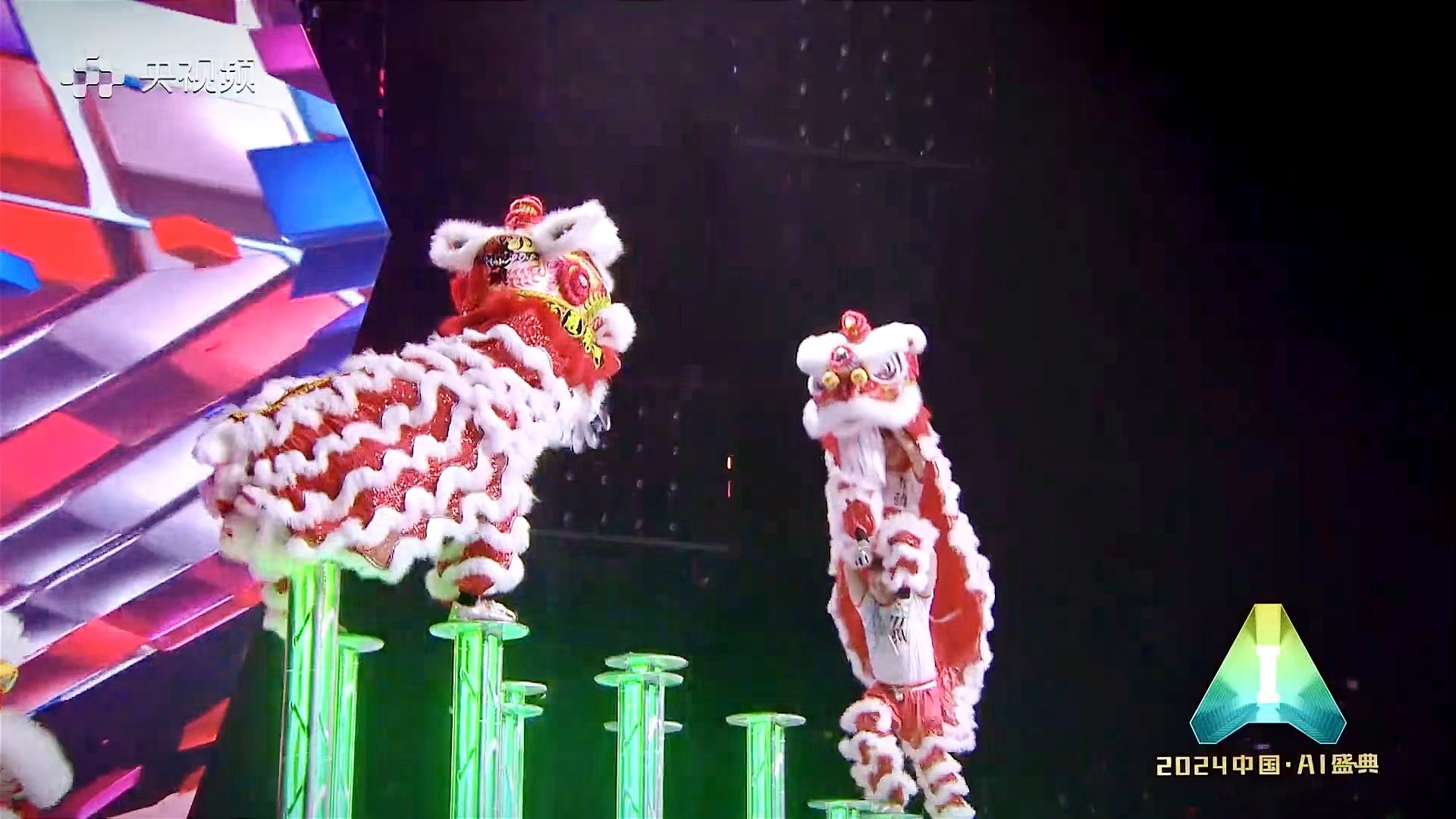 非遗与AI“梦幻联动”！福海桥头醒狮舞上总台央视频