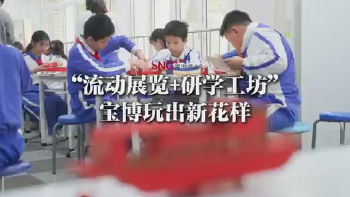 湾视频 | “流动展览 + 研学工坊” 宝博玩出新花样