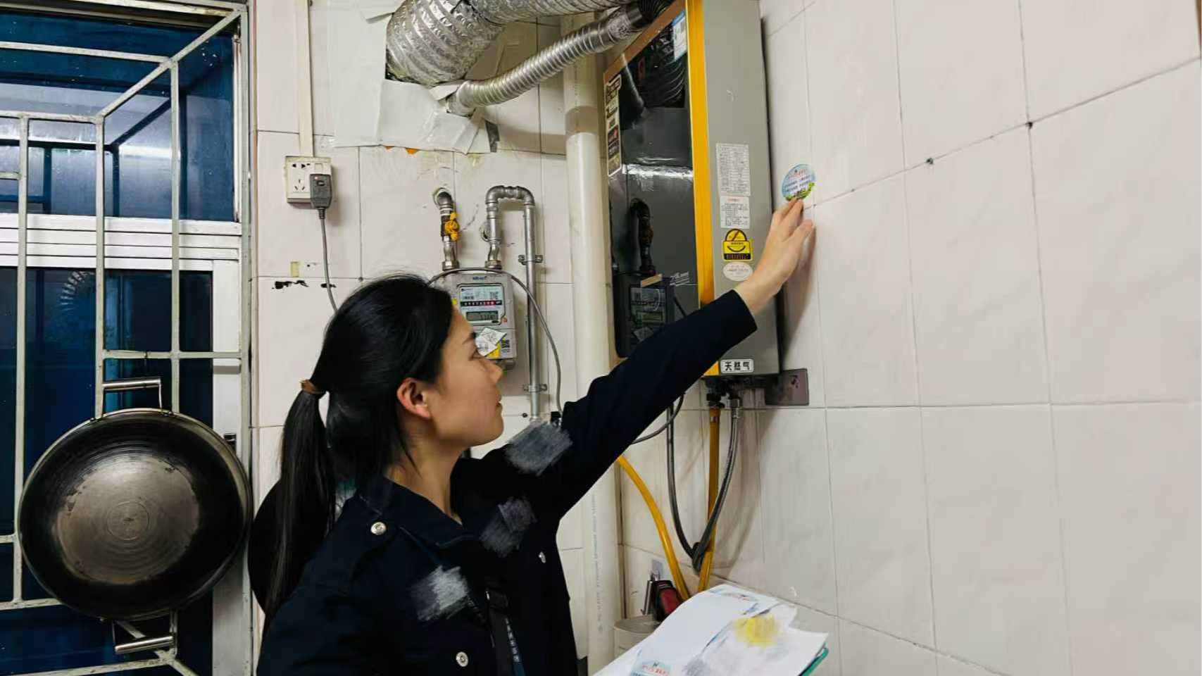 福永网格开展岁末年初安全专项巡查