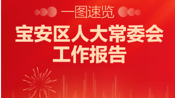 一图速览 | 宝安区人大常委会工作报告