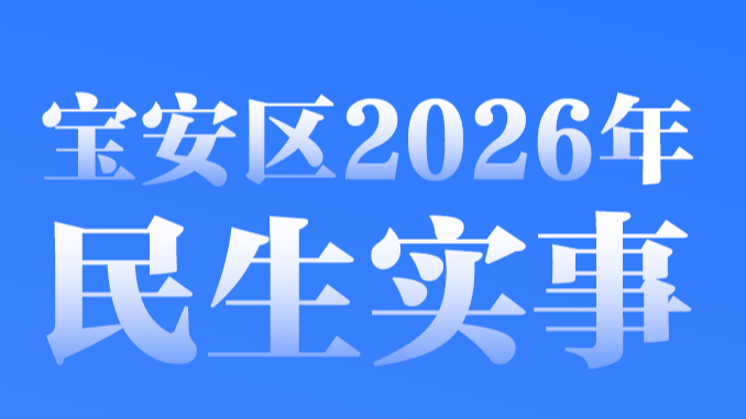 人大代表票决！宝安2026民生实事公布，一图读懂→