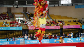 粤狮双冠闪耀全运会！宝安上川黄连胜醒狮武术团助力广东队登顶