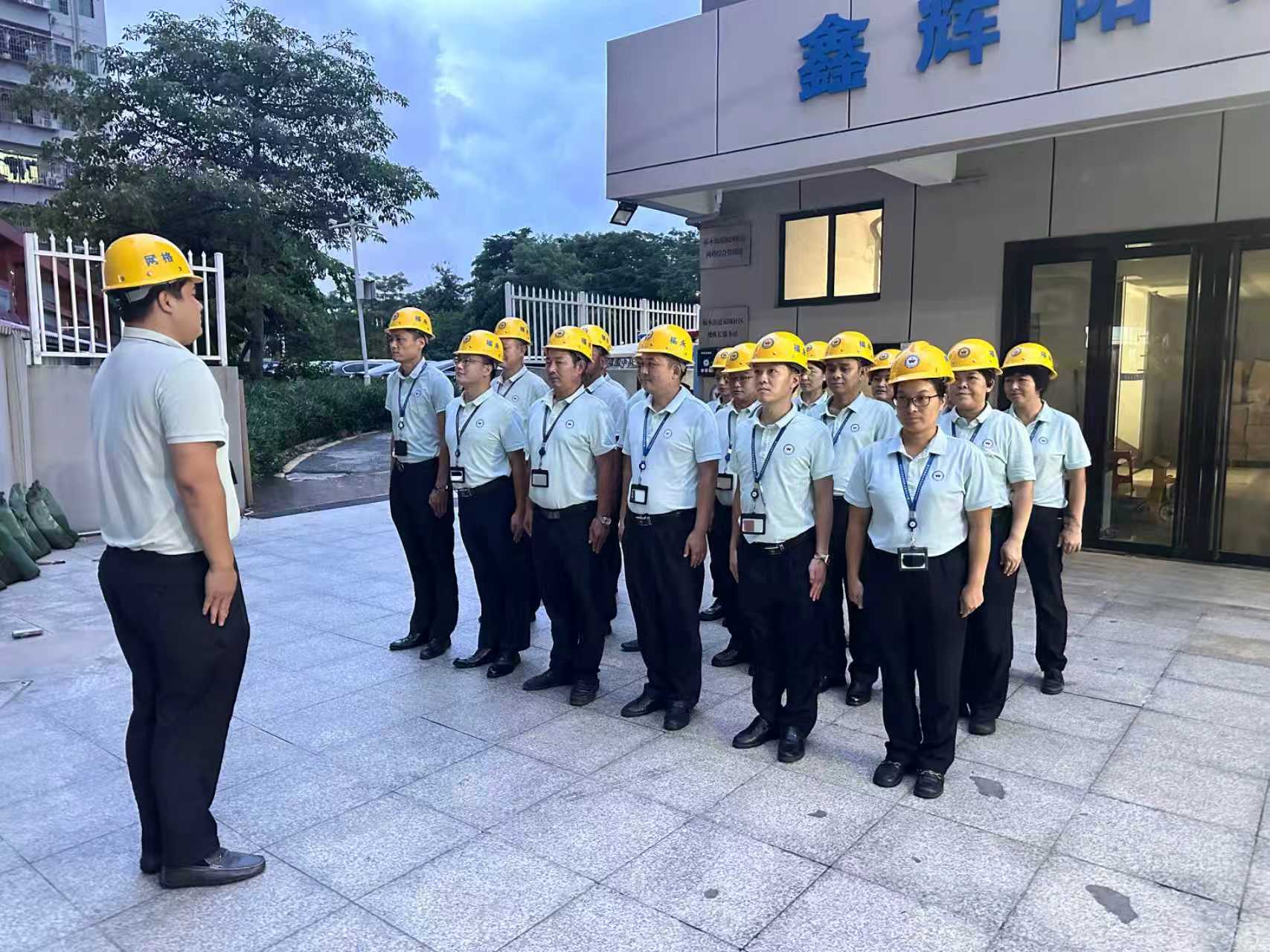 福永网格开展错峰夜巡行动