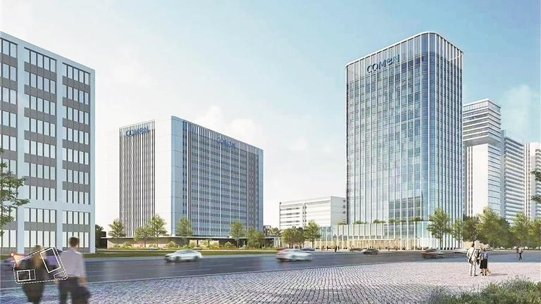 新兴湖片区加速崛起！科曼医疗产业园一期项目预计下月竣工