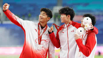 热血一跃，直言无憾！宝安健儿黄博凯全运会摘银