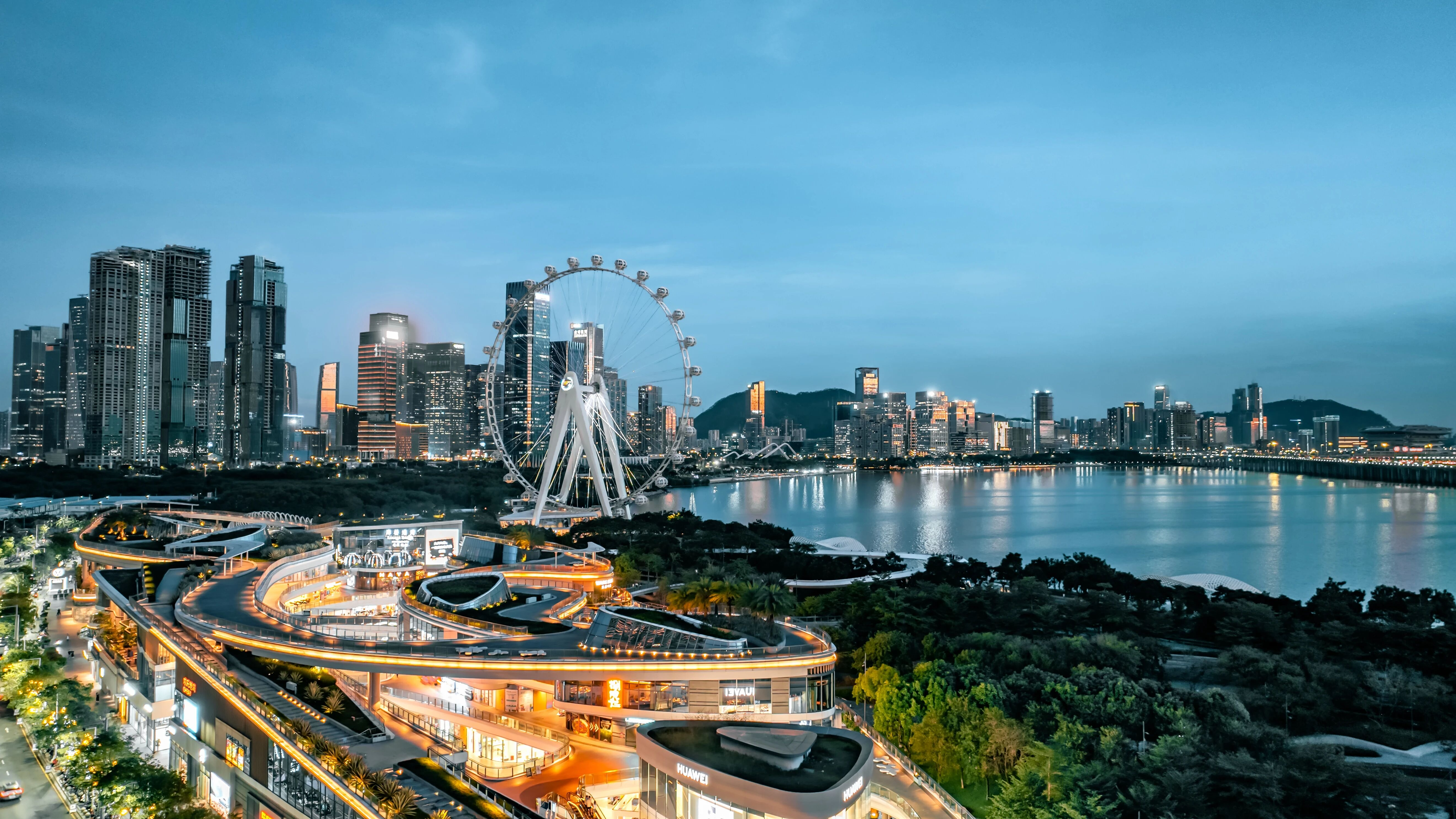 全运盛会燃动湾区 “红框”装置亮相前海