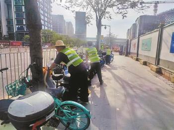 新桥街道推进城市环境秩序综合整治工作