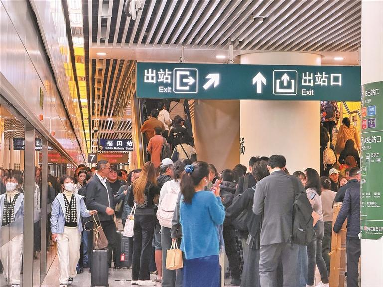 广深港高铁跨境客流破亿见证湾区融合