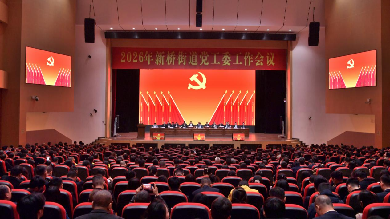 2026年怎么干？新桥街道党工委工作会议今日召开，八大重点绘就实干路线图！