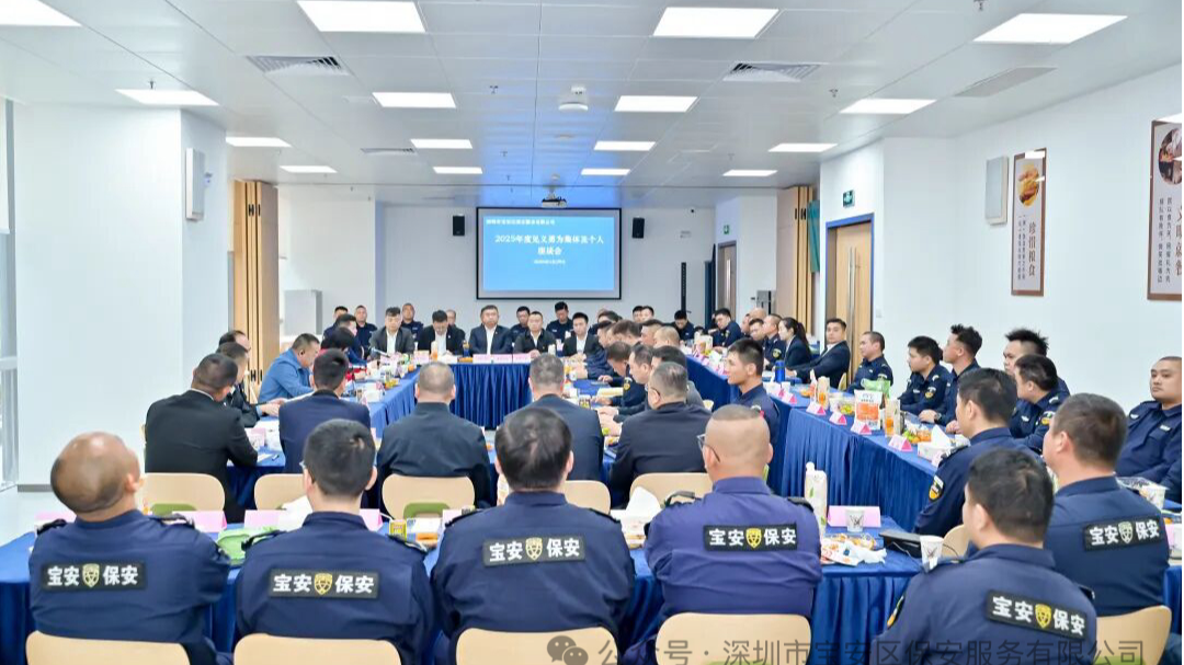 凡人微光汇成炬！宝安保安服务公司致敬2025年度见义勇为力量