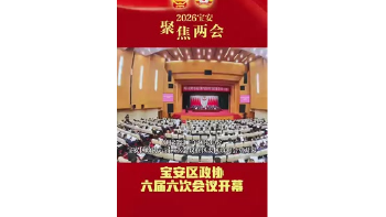 湾视频 | 宝安区政协六届六次会议开幕