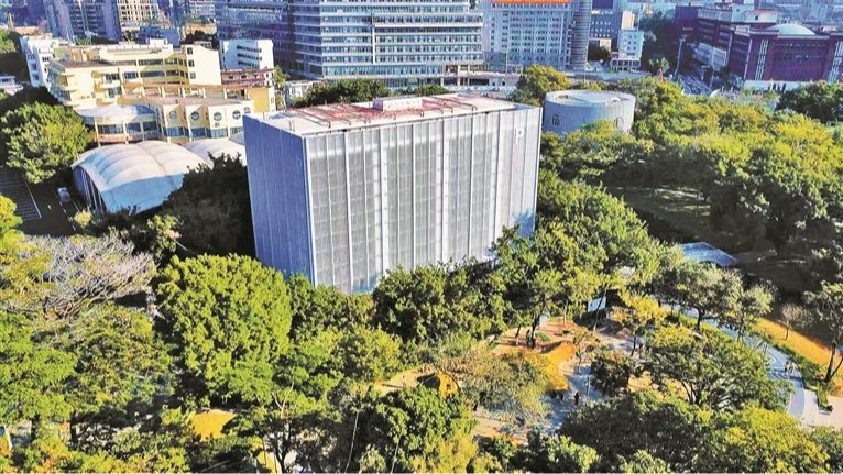 新安公园的“大魔方”入选全国“十美”